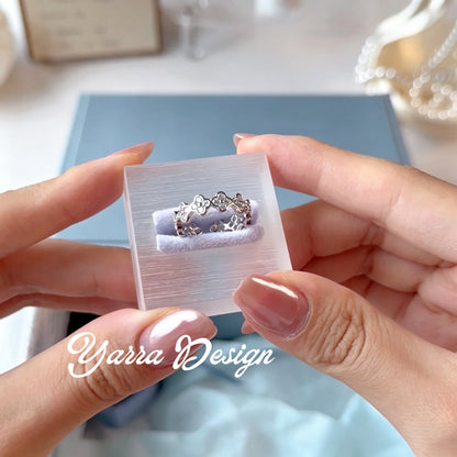 Clover S925 Open Ring