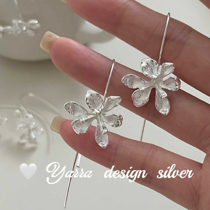 S925 Sterling Silver Bloom Statement Stud Earrings