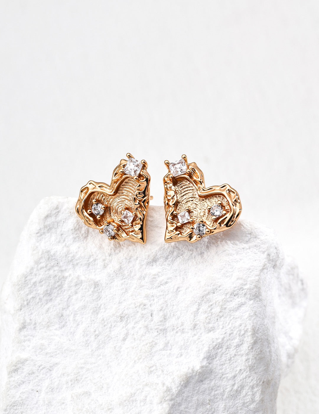 Biometric Architecture Pattern 【Premium Quality】S925 Silver Vintage – Heart & Fingerprint Fusion ...