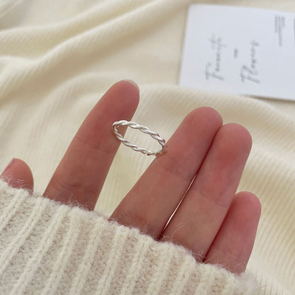 S925 Sterling Silver Minimalist Ring