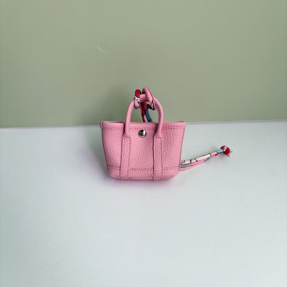 Genuine Leather Mini Tote Bag