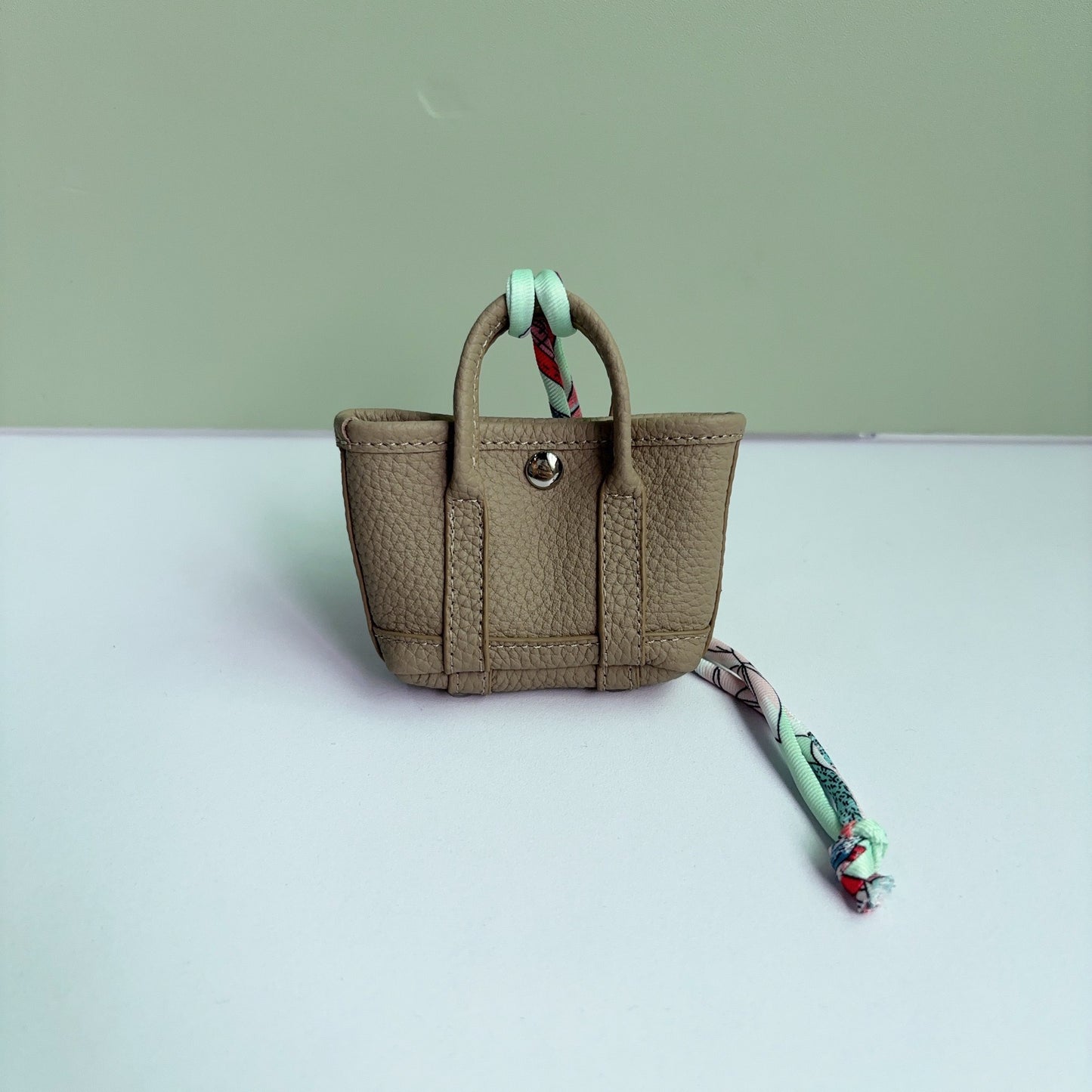 Genuine Leather Mini Tote Bag