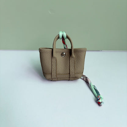 Genuine Leather Mini Tote Bag