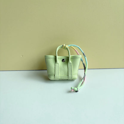 Genuine Leather Mini Tote Bag
