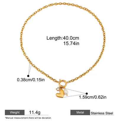 Freshwater Pearl Necklace – Minimalist Luxury, Tarnish-Resistant