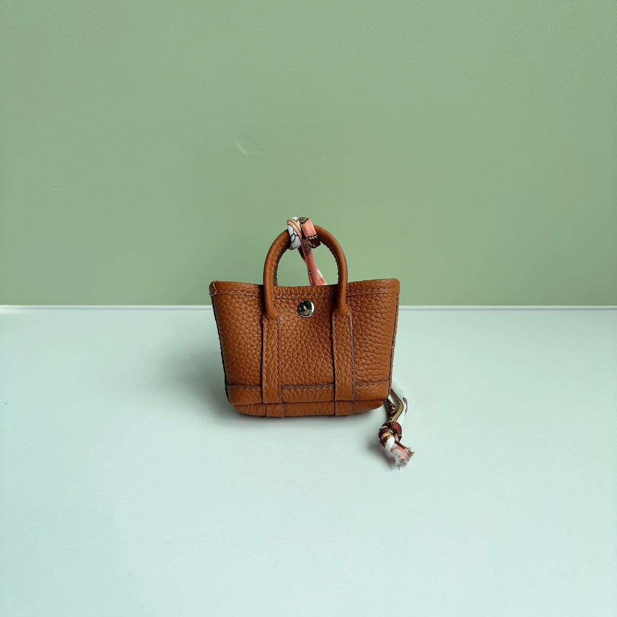 Genuine Leather Mini Tote Bag