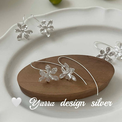 S925 Sterling Silver Bloom Statement Stud Earrings