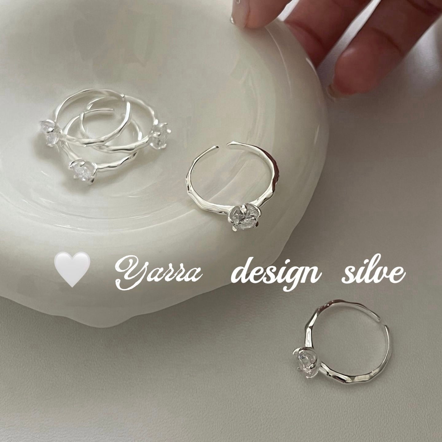 Zirconia Ring – 925 Sterling Silver