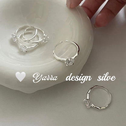 Zirconia Ring – 925 Sterling Silver