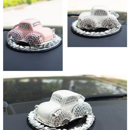 Enamel Vintage Car Jewelry Box