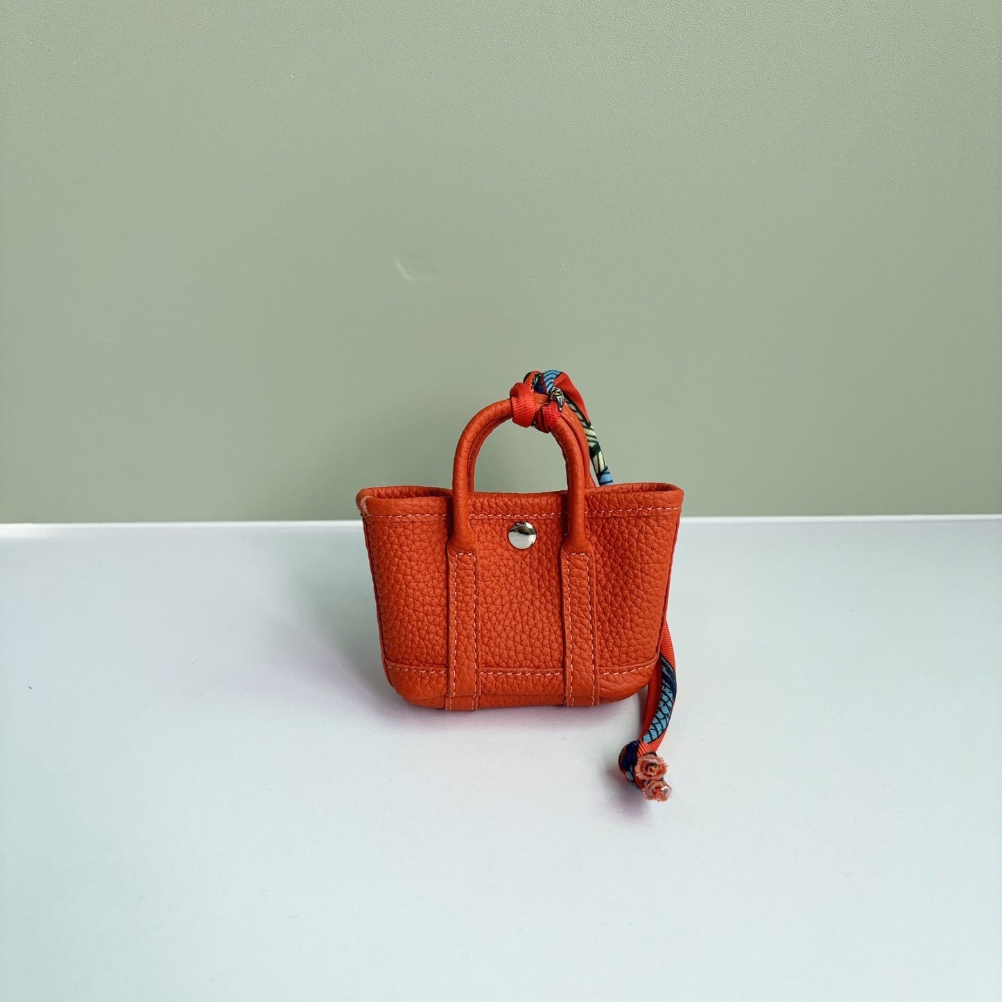Genuine Leather Mini Tote Bag