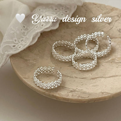 925 Sterling Silver Lace Ring