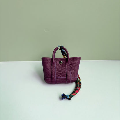 Genuine Leather Mini Tote Bag