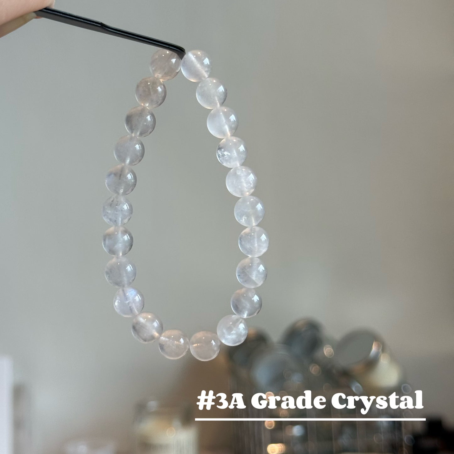 Moonlight Glow | Natural Creamy Blue Moonstone Bracelet
