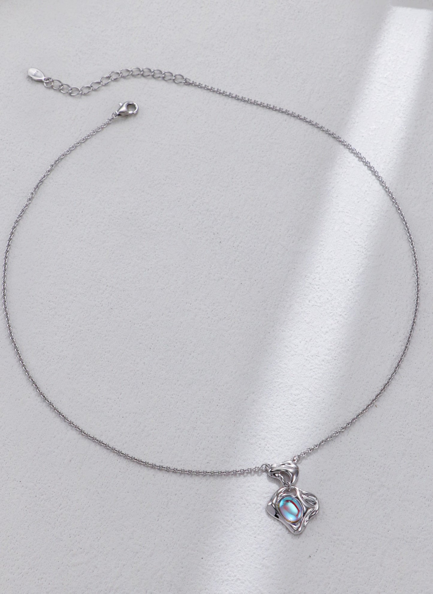 【Premium quality】925 Sterling Silver Moonstone Necklace
