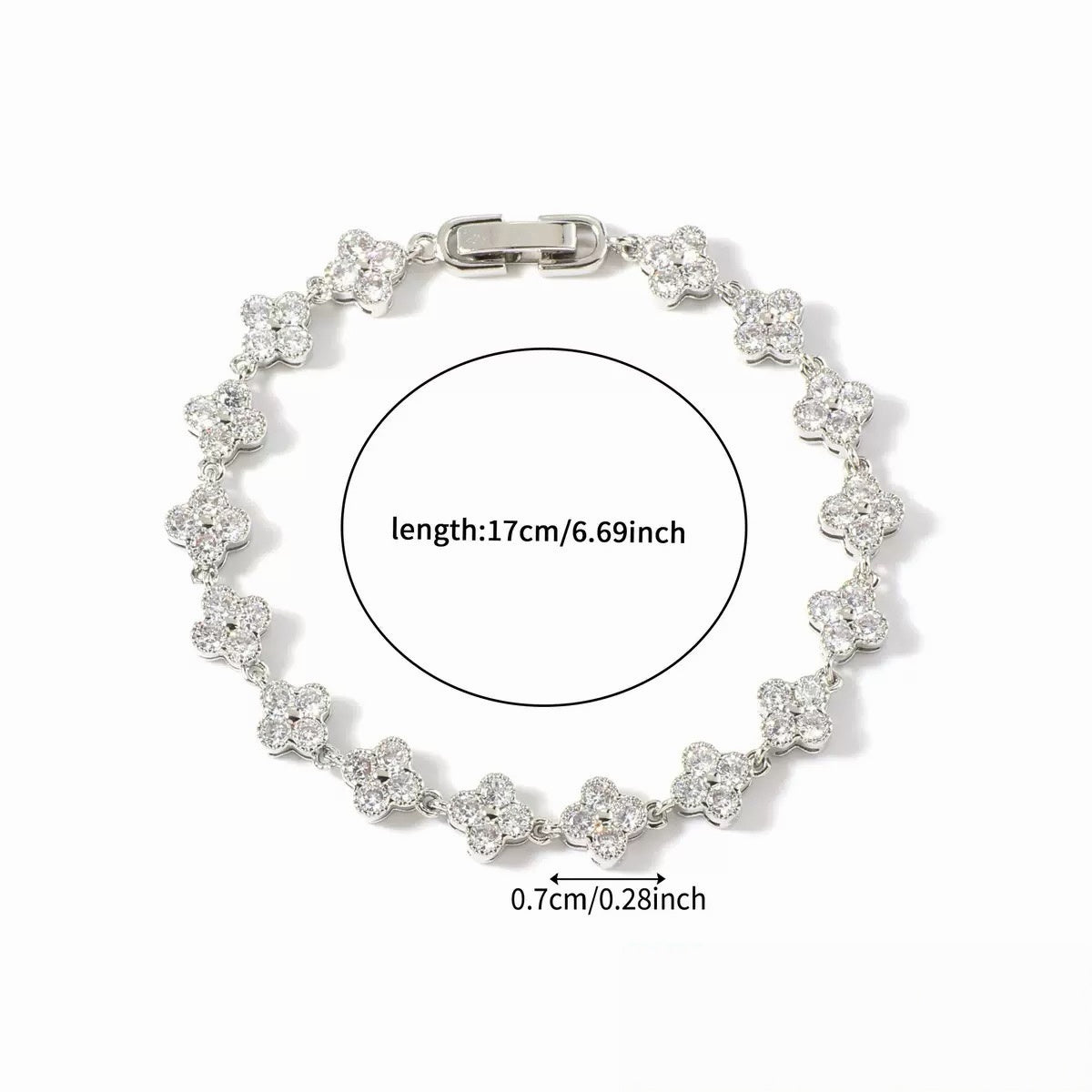 Lucky Petal Clover Bracelet