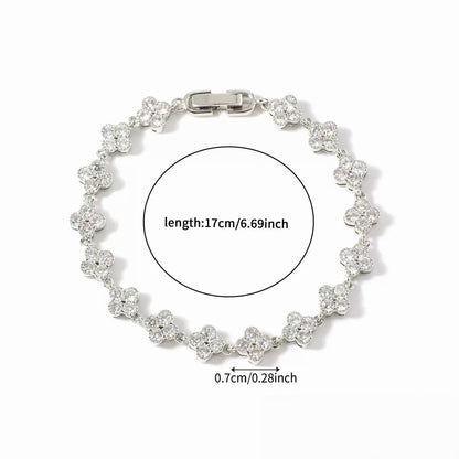Lucky Petal Clover Bracelet
