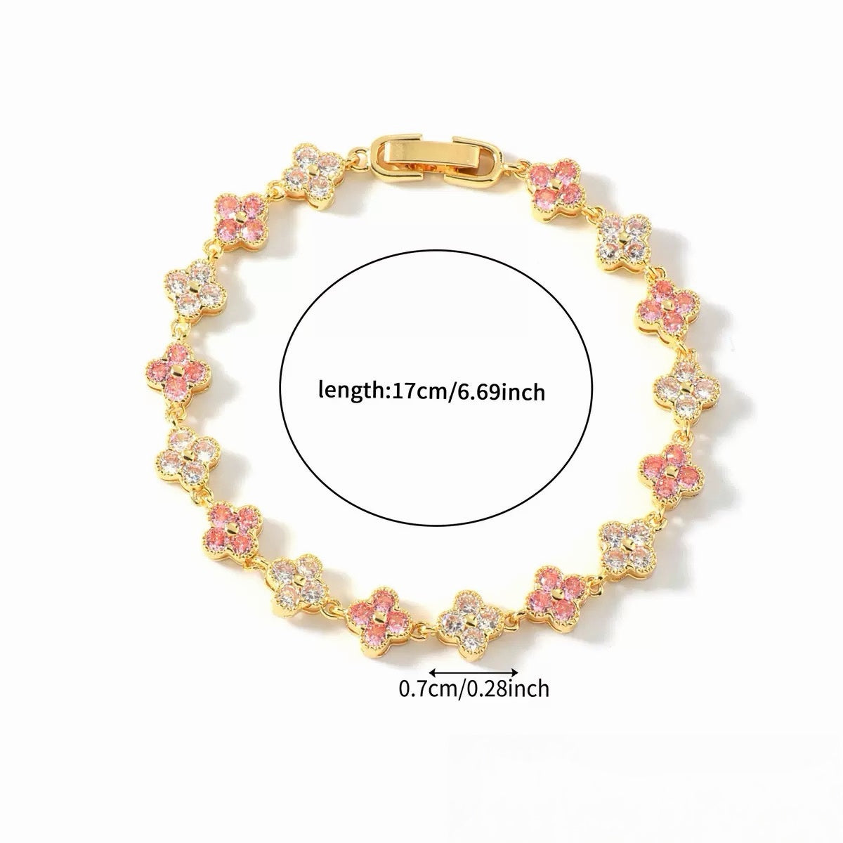 Lucky Petal Clover Bracelet