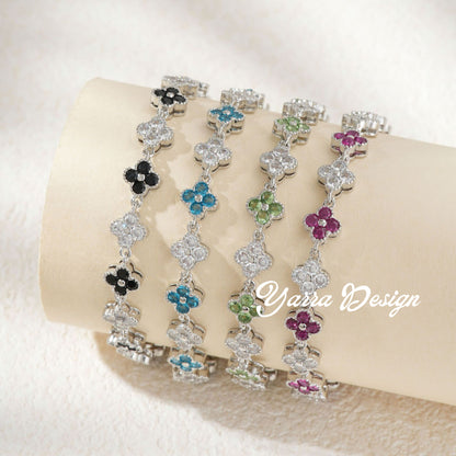 Lucky Petal Clover Bracelet