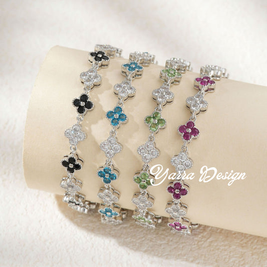 Lucky Petal Clover Bracelet