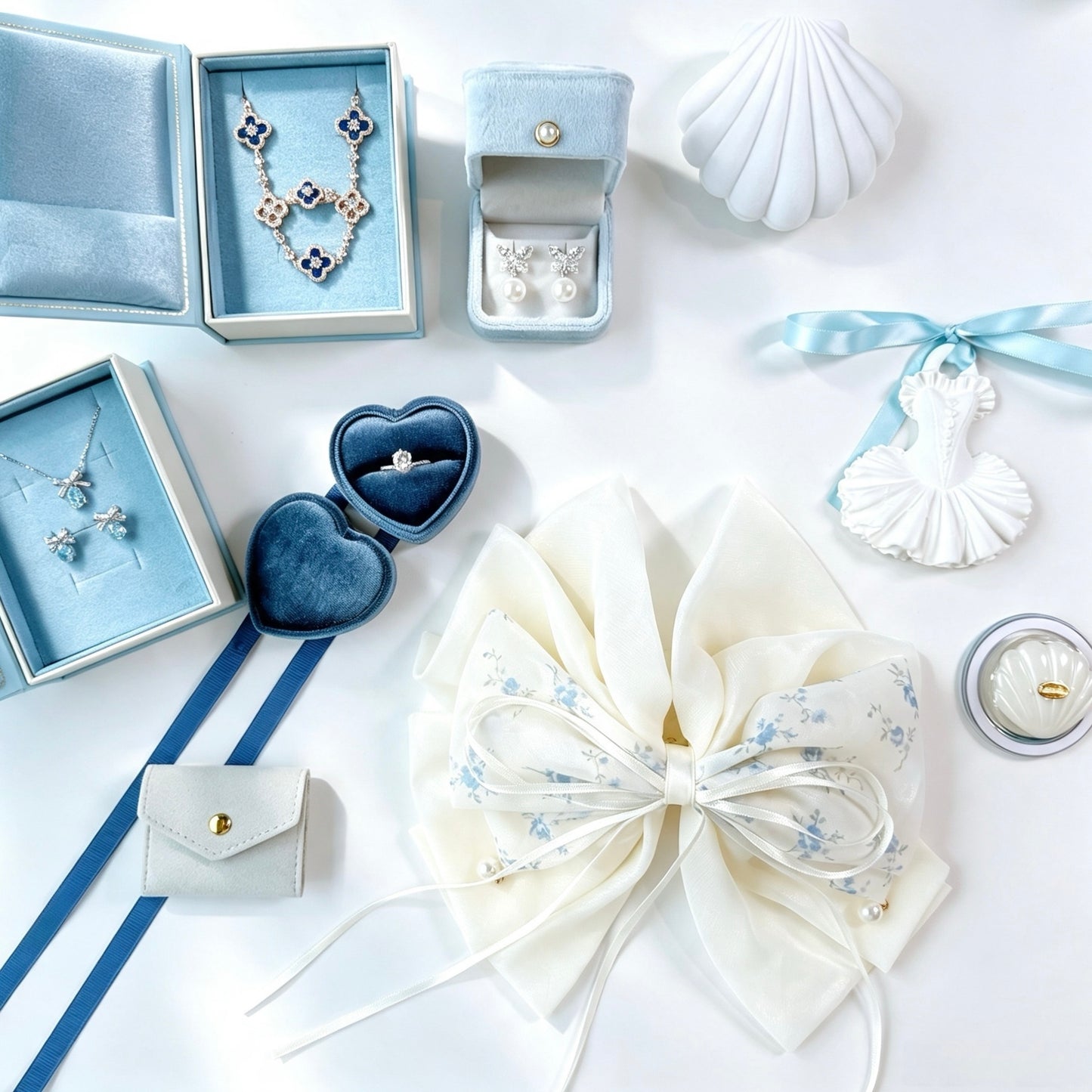 🌊 Ocean Breeze Signature Jewelry Box